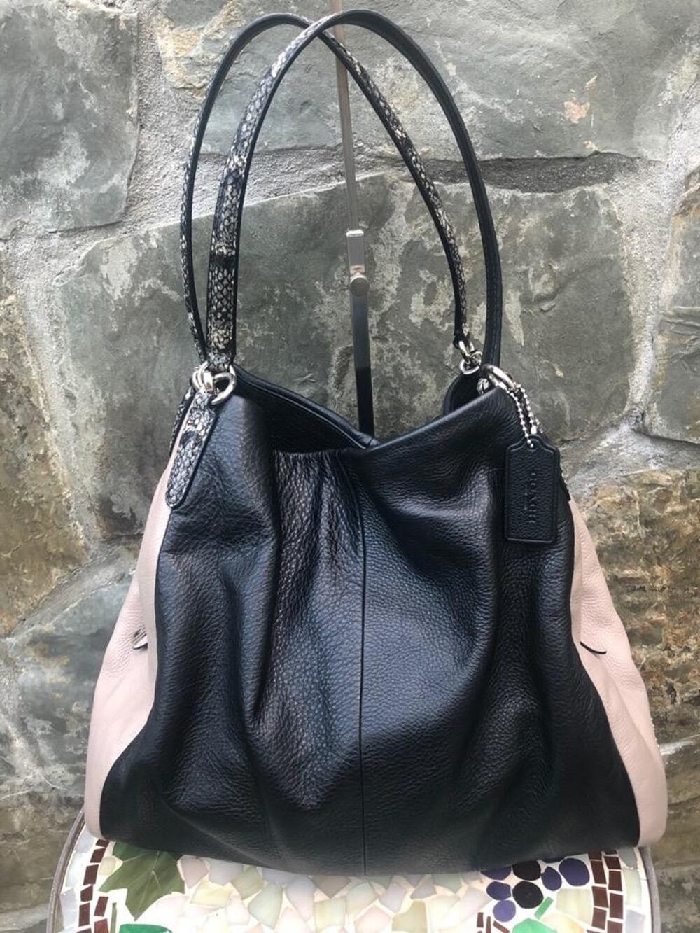 COACH 38251 PHOEBE SHOULDER BAG IN EXOTIC EMBOSSED LEATHER([u600